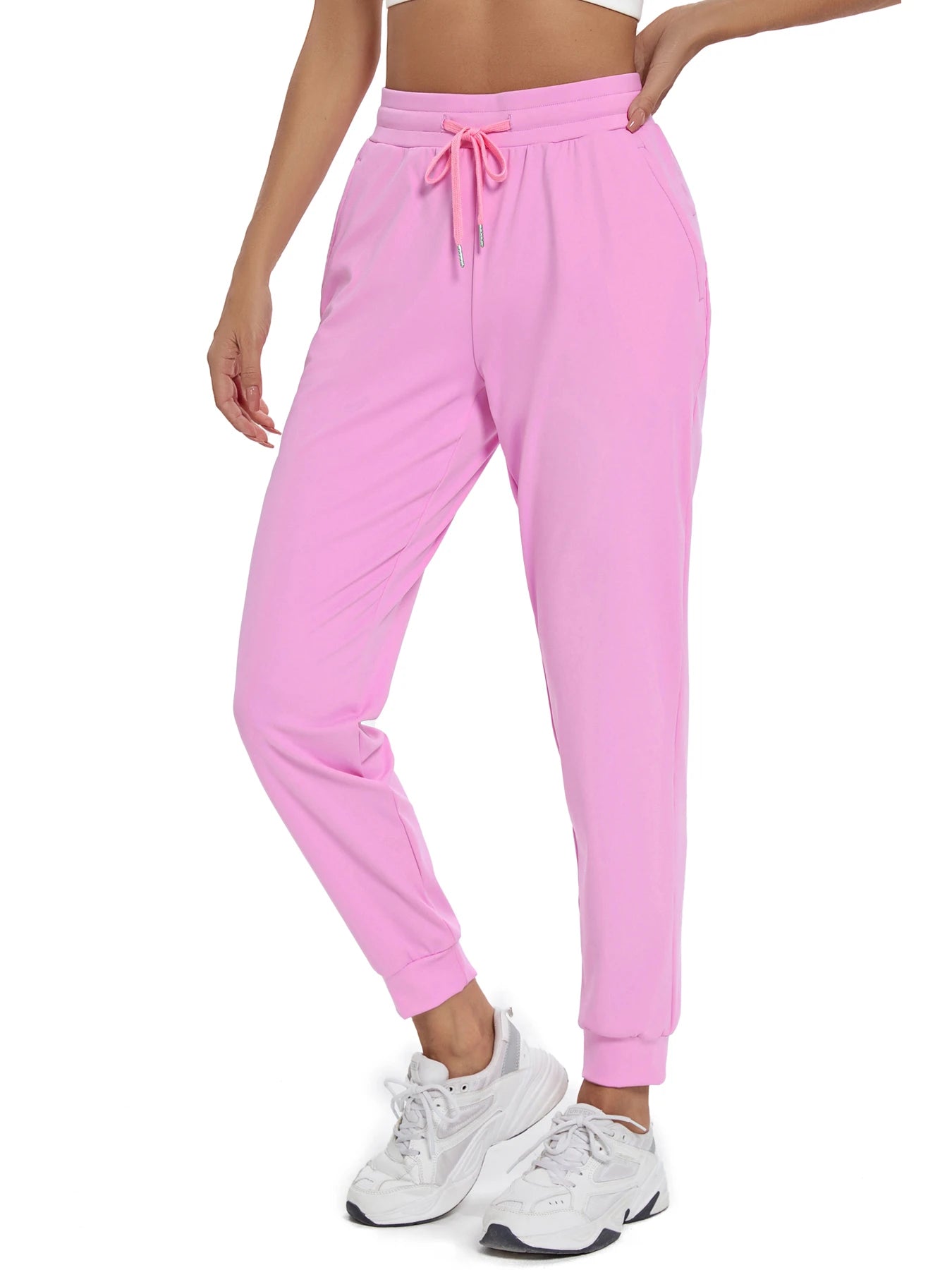 Women's Joggers with Pockets High Waisted Athletic Workout Yoga Jogger Pants for Women Sweatpants Comfy Lounge Pants
