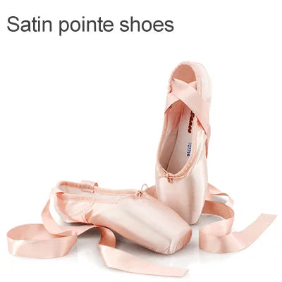Daydance Satin Pointe Shoes For Ballet Practice Sessions