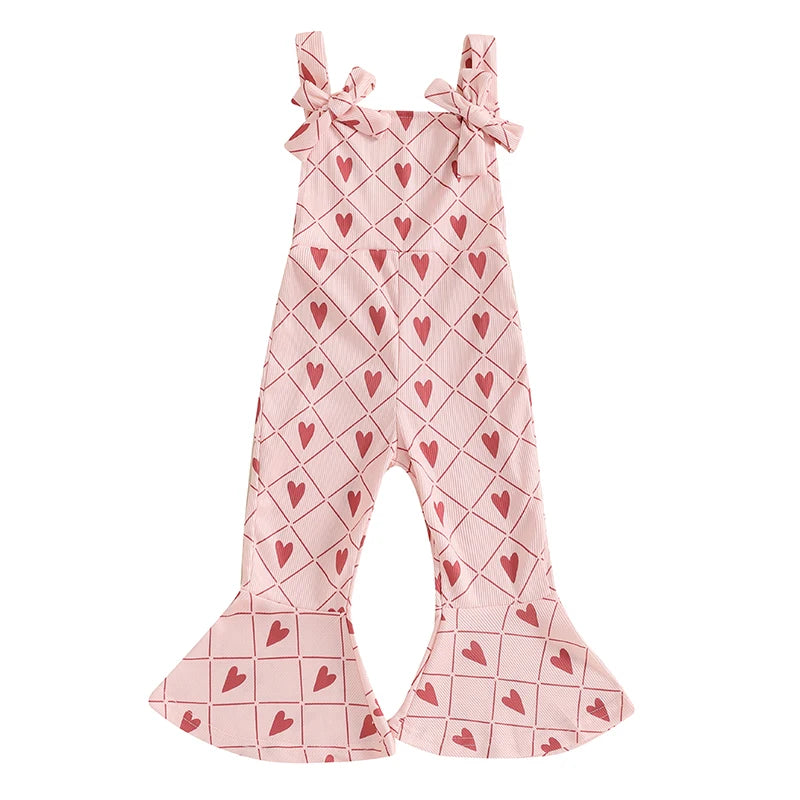 Toddler Girl Floral Romper Set for Summer Beach Fun