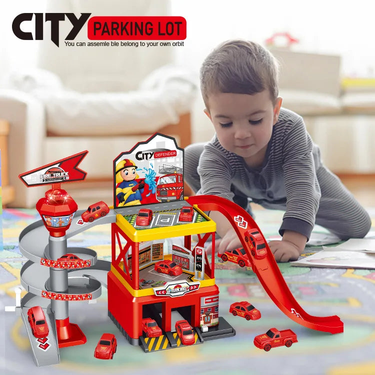 Conusea DIY Rail Car Parking Kit Inertia Racing Track