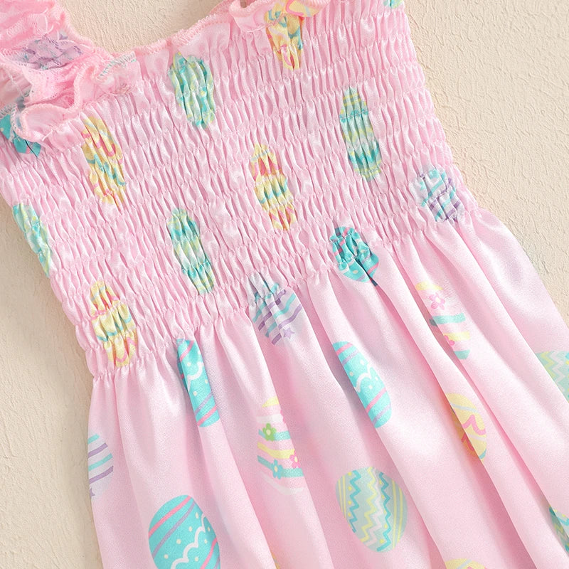 Toddler Girls Floral Ruffle Sleeveless Romper Shorts Set