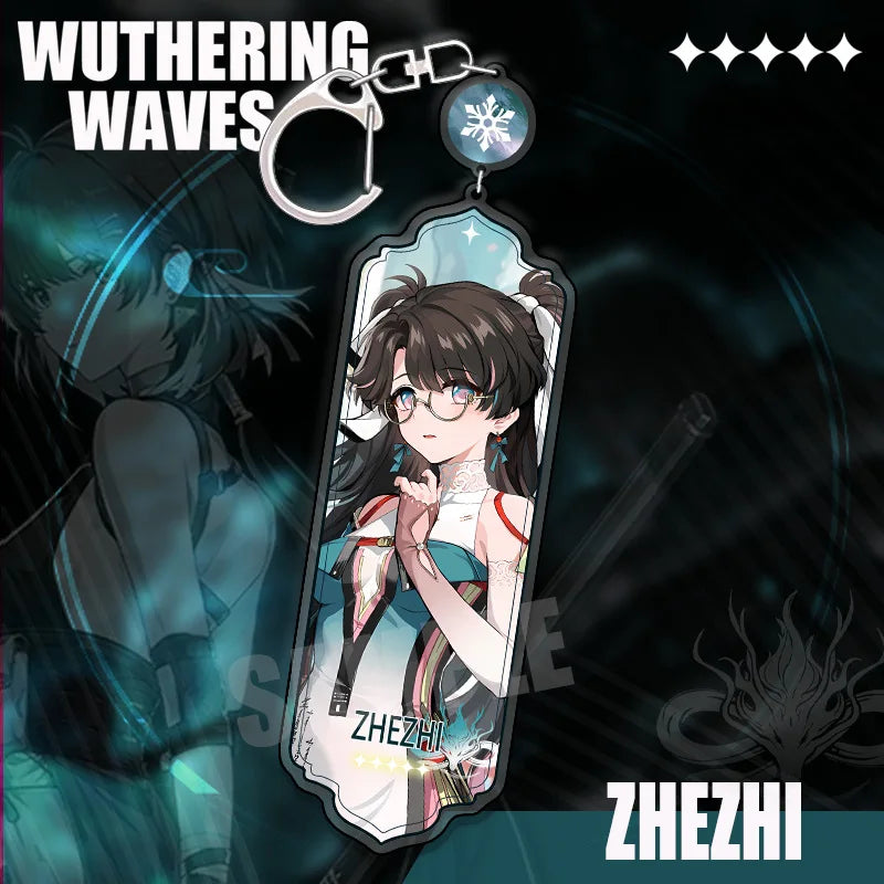 Wuthering Waves Chisa Phrolova Keychain Pendant Anime