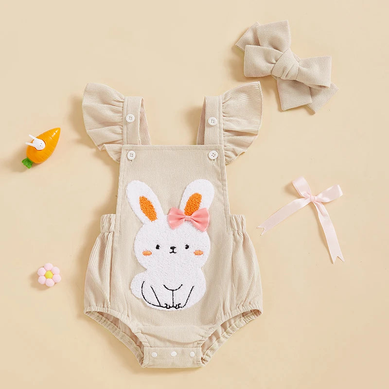Adorable Baby Easter Romper Set by NoEnName