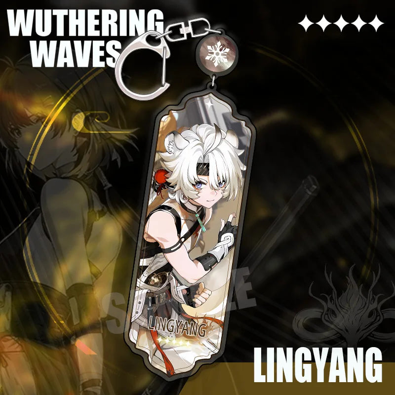 Wuthering Waves Chisa Phrolova Keychain Pendant Anime