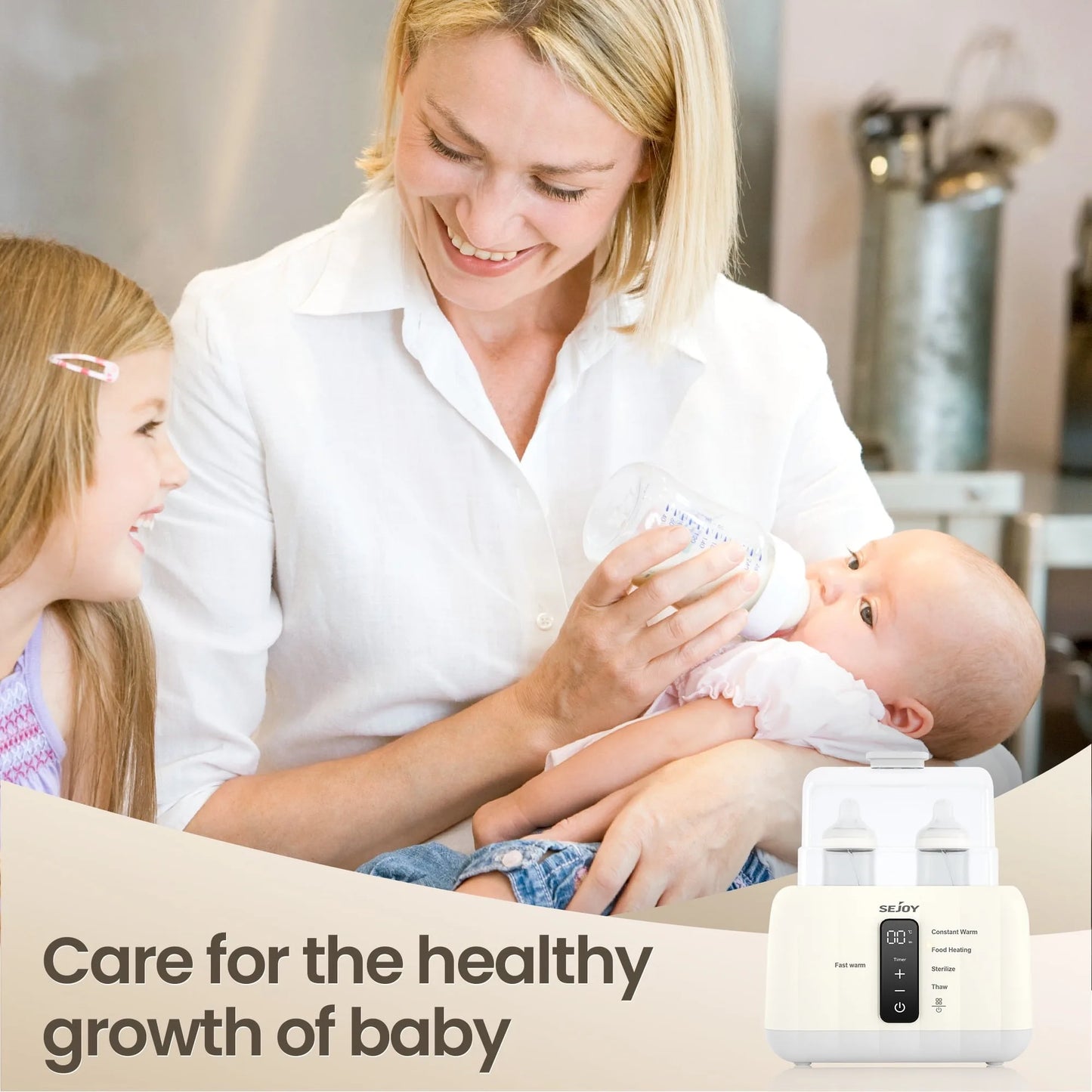 Hign Concerned 6 In 1 Baby Bottle Warmer Steam Sterilizer