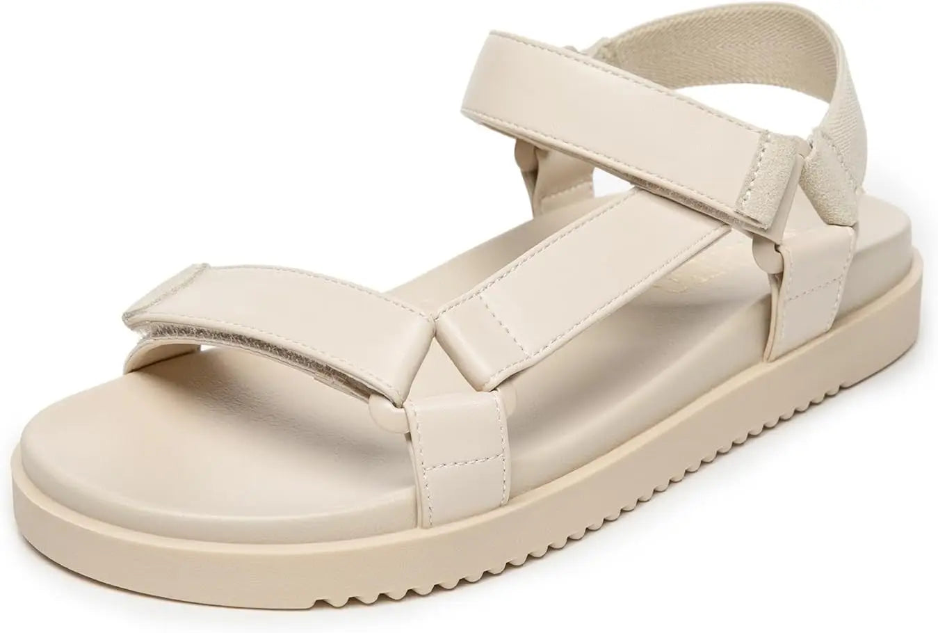 Comfortable Women's Flat Open Toe Sandals with Adjustable Straps