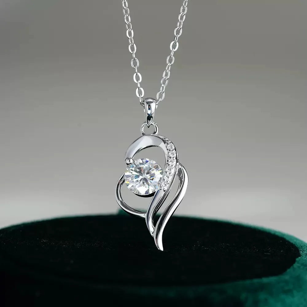Fashion Hub Zircon Bear Pendant Necklace Gift For Women