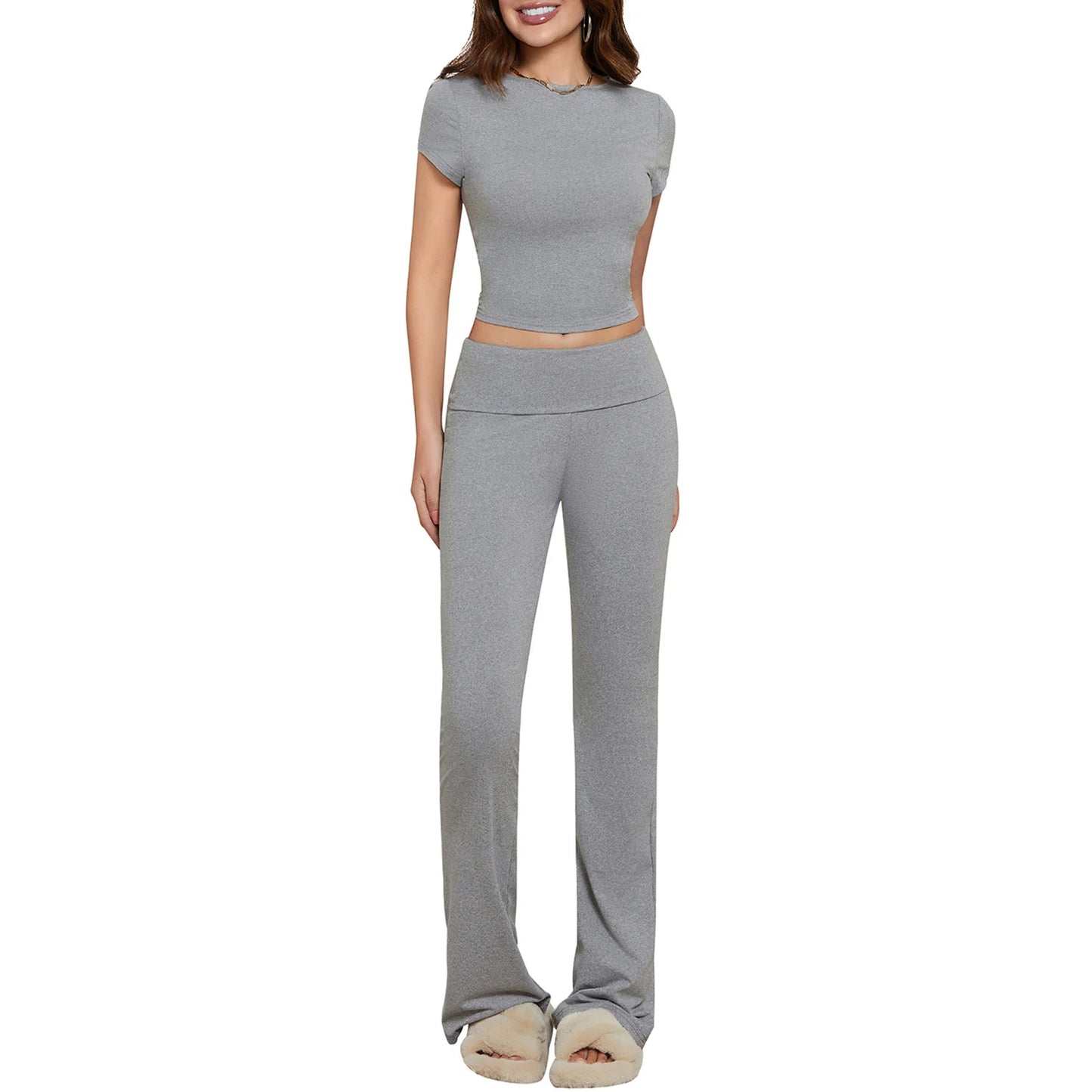 Hirigin Women's 2 Piece Casual Outfit Set