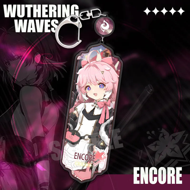 Wuthering Waves Chisa Phrolova Keychain Pendant Anime