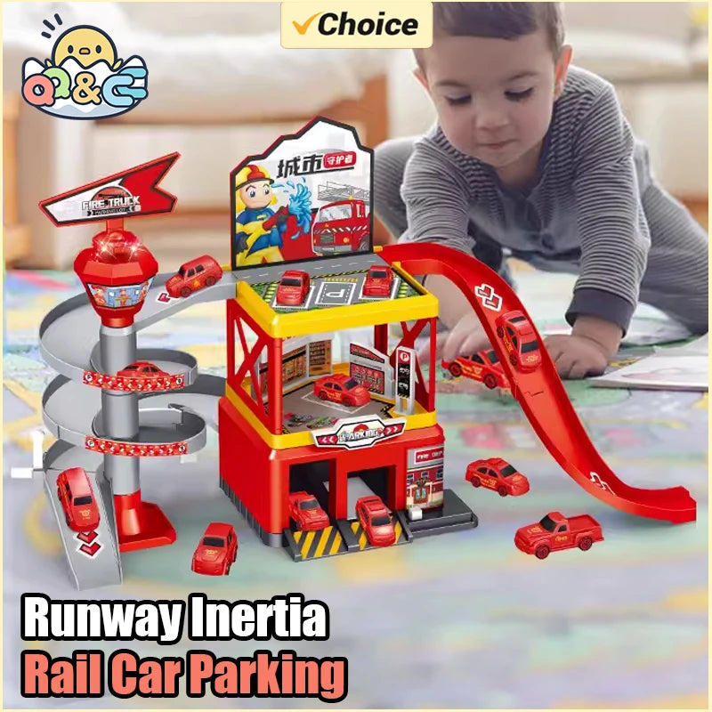 Conusea DIY Rail Car Parking Kit Inertia Racing Track