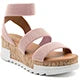 Summer Women's Casual Wedge Sandals with Cork Platform