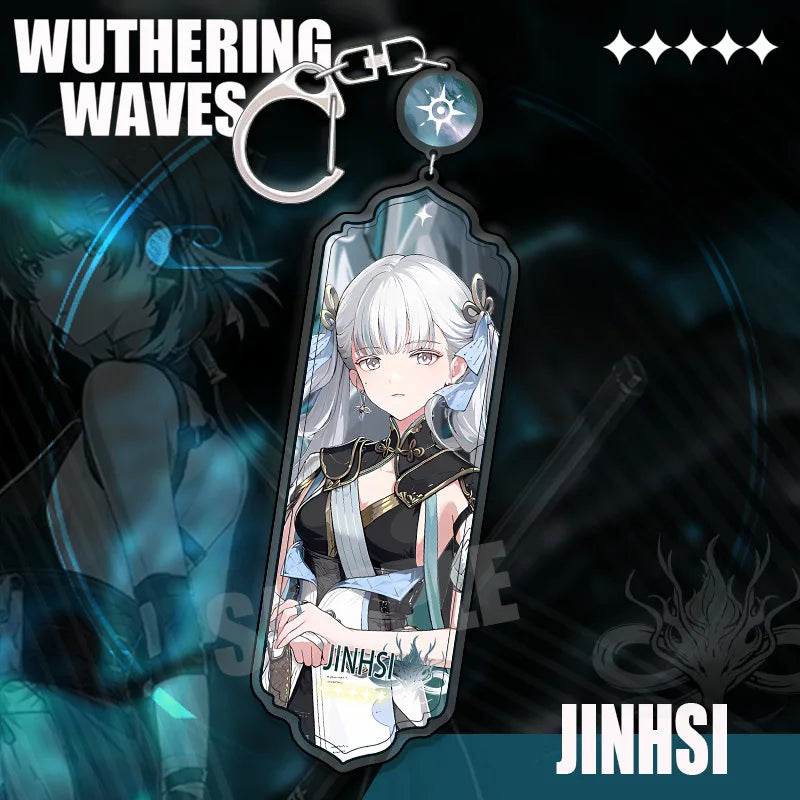 Wuthering Waves Chisa Phrolova Keychain Pendant Anime