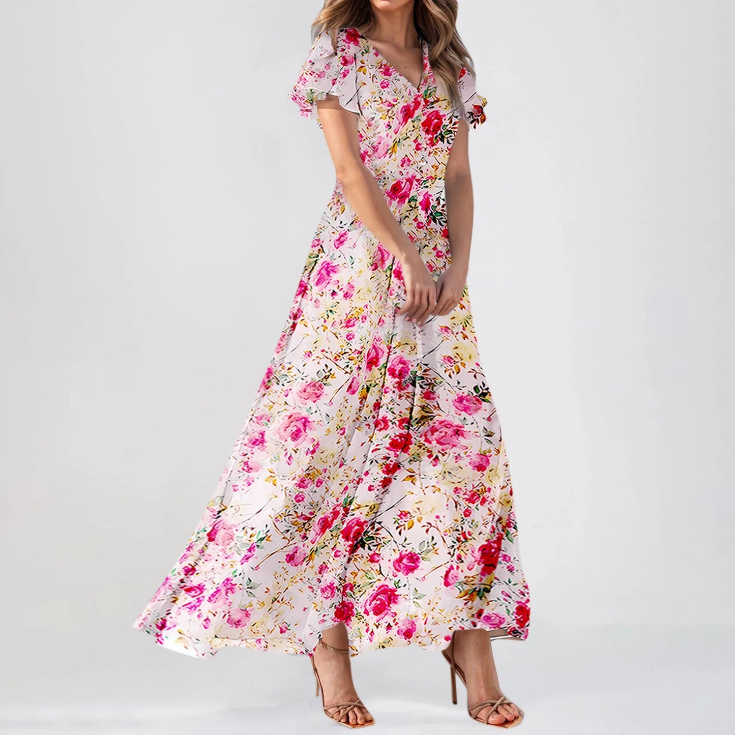 Fashion Hub And More Floral Maxi Dress Women Casual Wedding