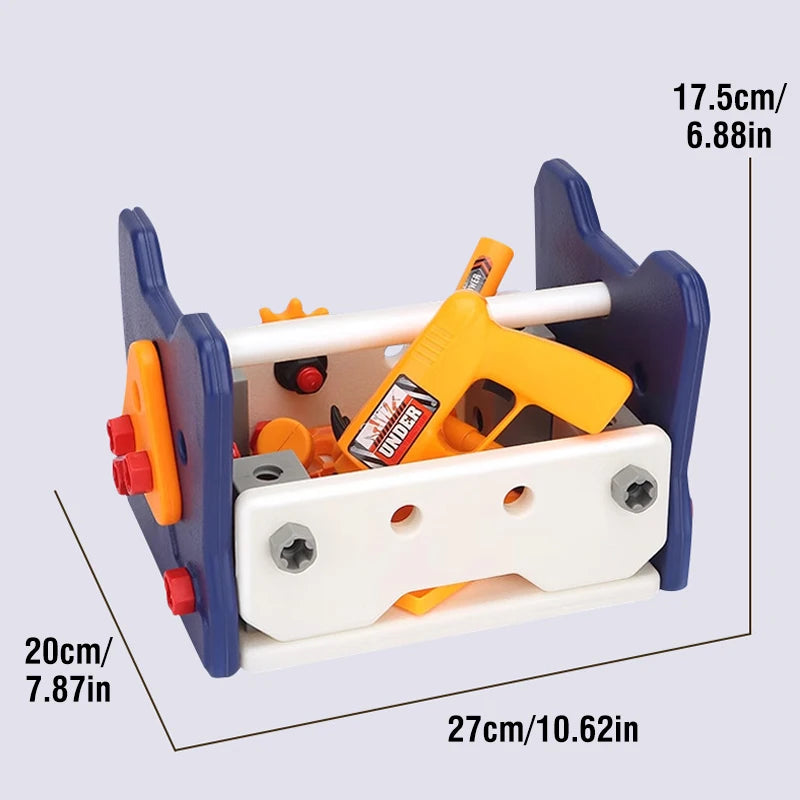 CONUSEA Kids Repair Tool Kit Pretend Play Educational Toy