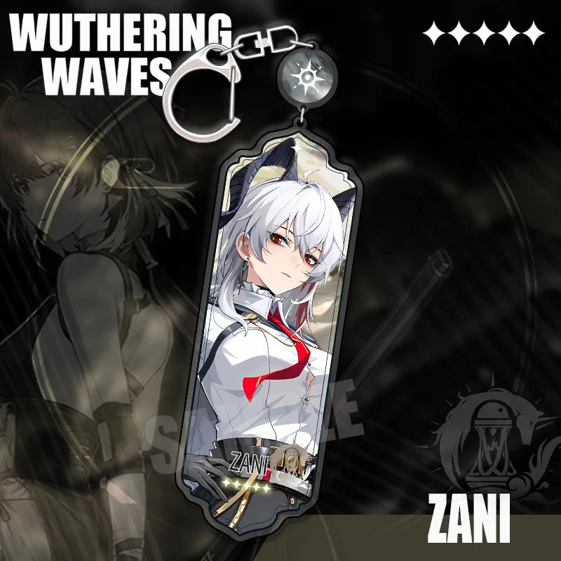 Wuthering Waves Chisa Phrolova Keychain Pendant Anime