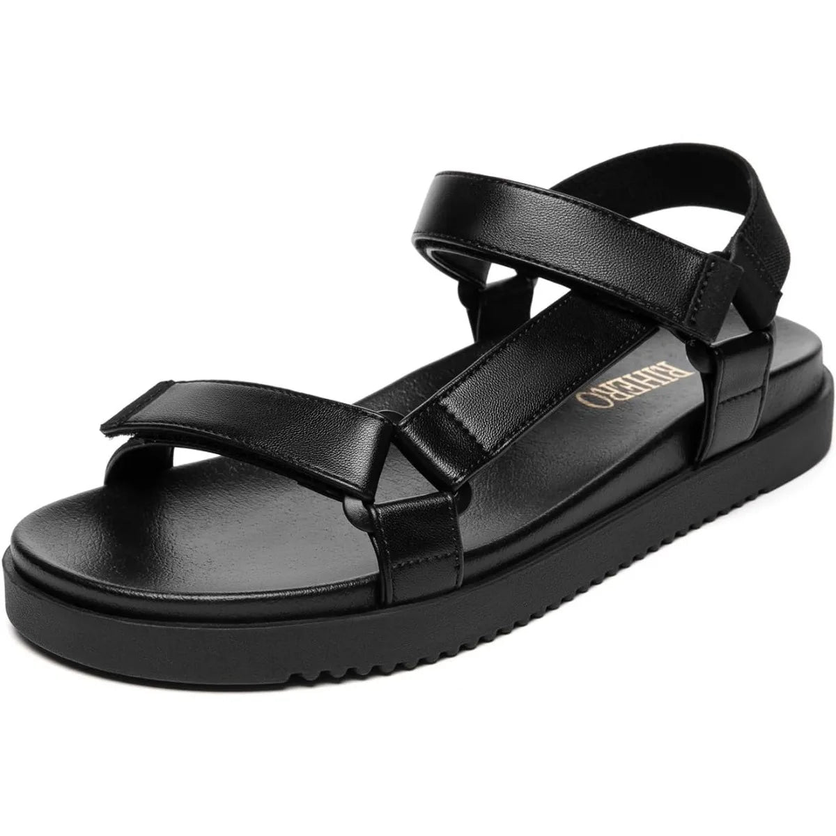 Comfortable Women's Flat Open Toe Sandals with Adjustable Straps
