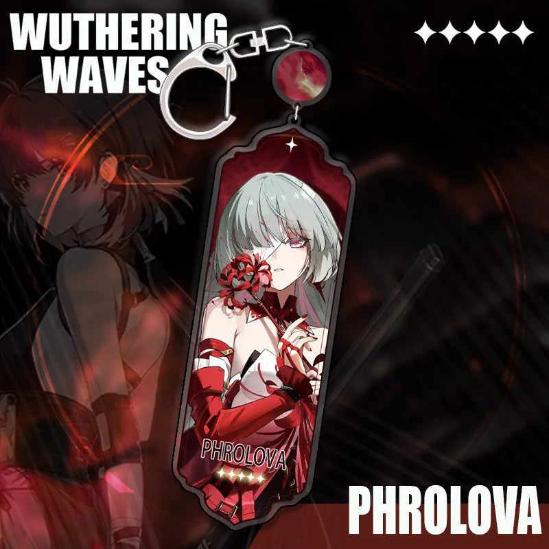 Wuthering Waves Chisa Phrolova Keychain Pendant Anime