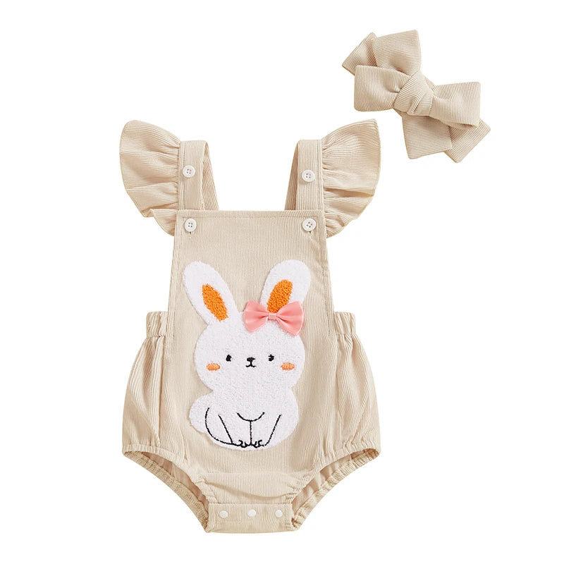 Adorable Baby Easter Romper Set by NoEnName
