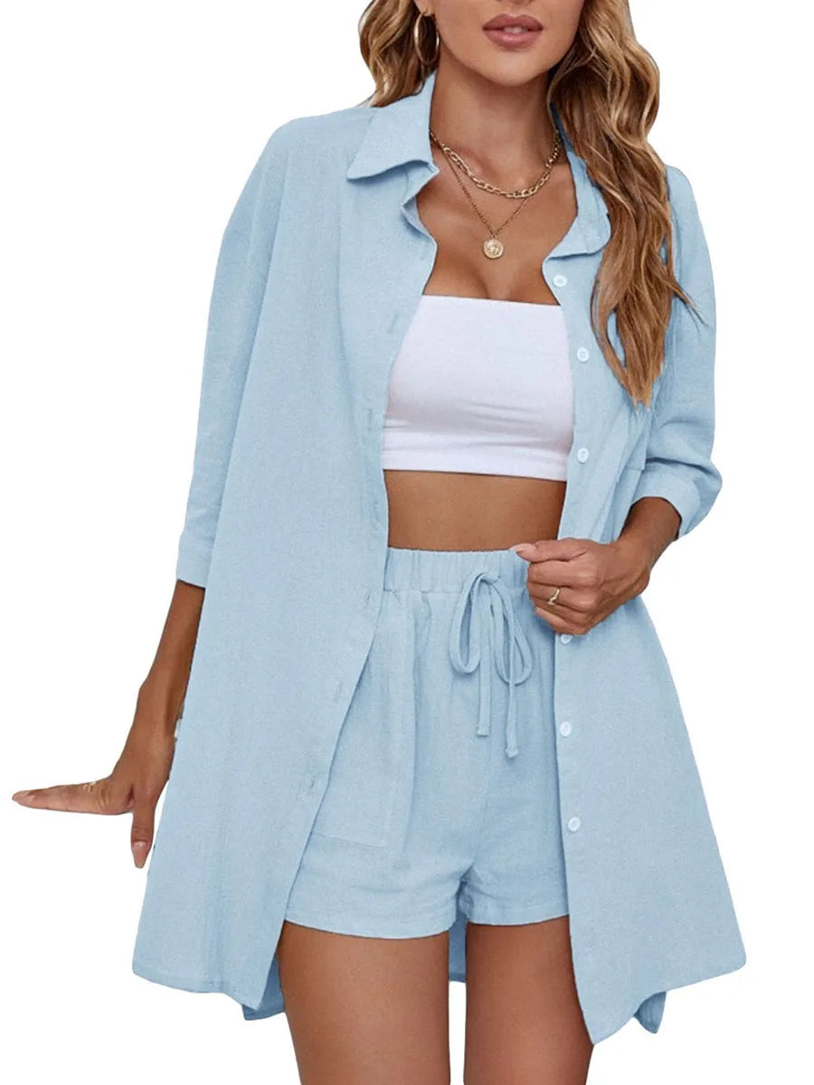 Hirigin Women's Casual 2 Piece Outfits Loungewear Set