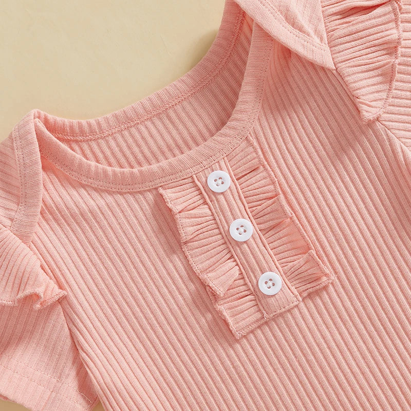 Toddler Girls 3 Piece Outfit Set by NoEnName