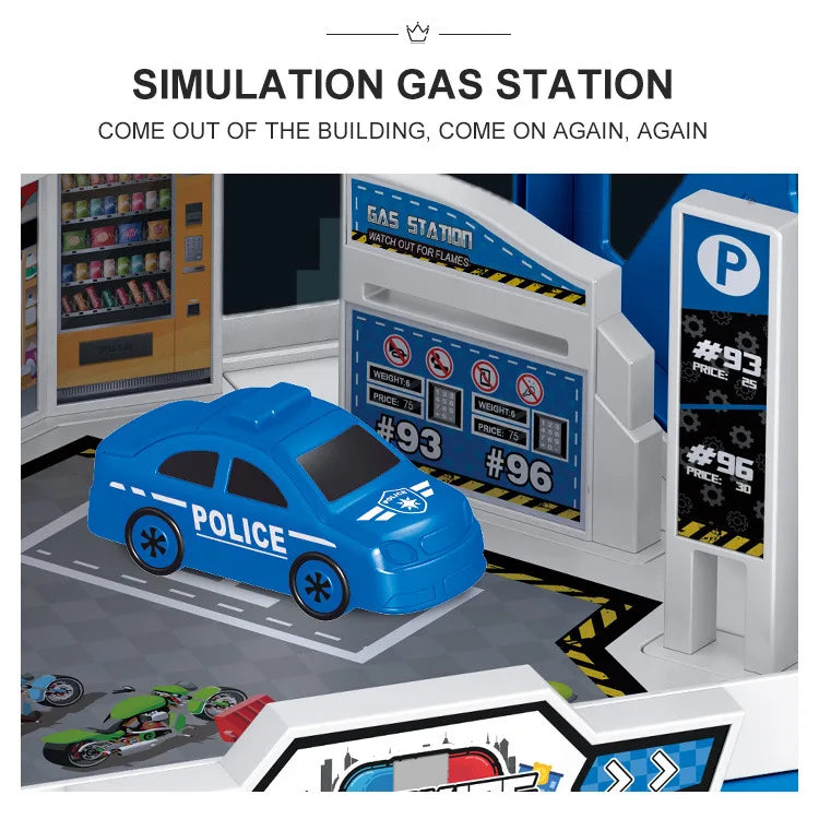 Conusea DIY Rail Car Parking Kit Inertia Racing Track