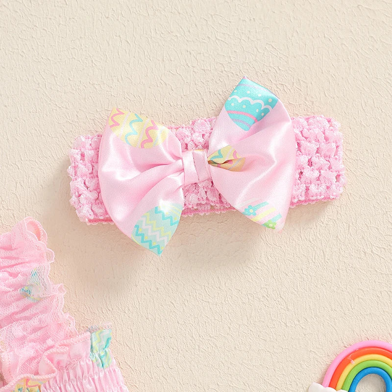 Toddler Girls Floral Ruffle Sleeveless Romper Shorts Set
