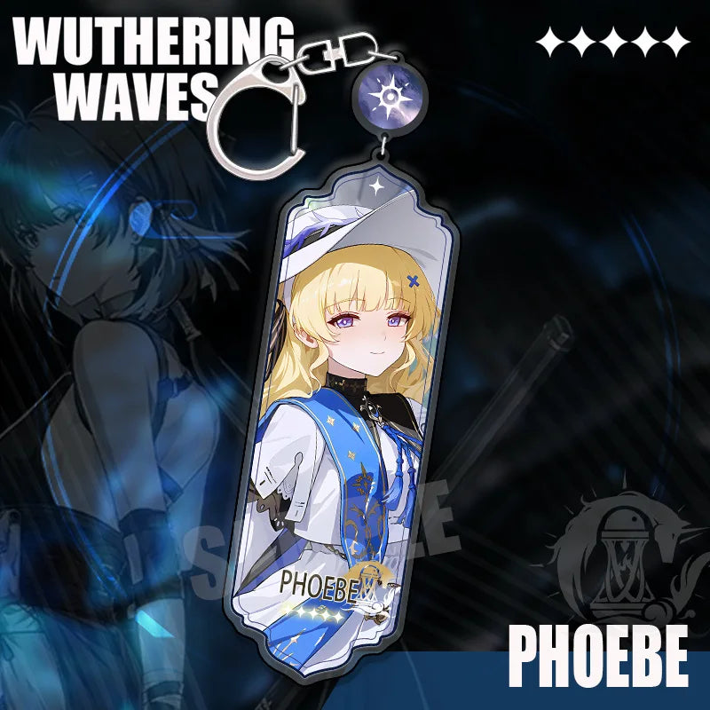 Wuthering Waves Chisa Phrolova Keychain Pendant Anime