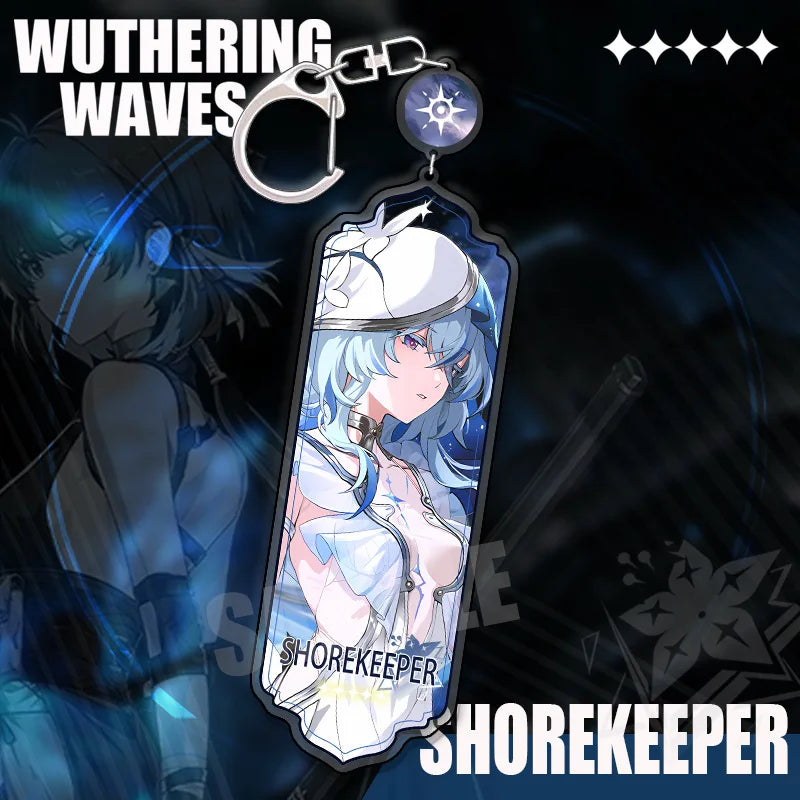 Wuthering Waves Chisa Phrolova Keychain Pendant Anime