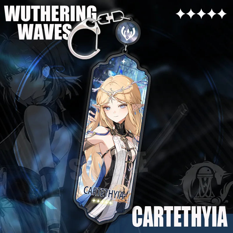 Wuthering Waves Chisa Phrolova Keychain Pendant Anime