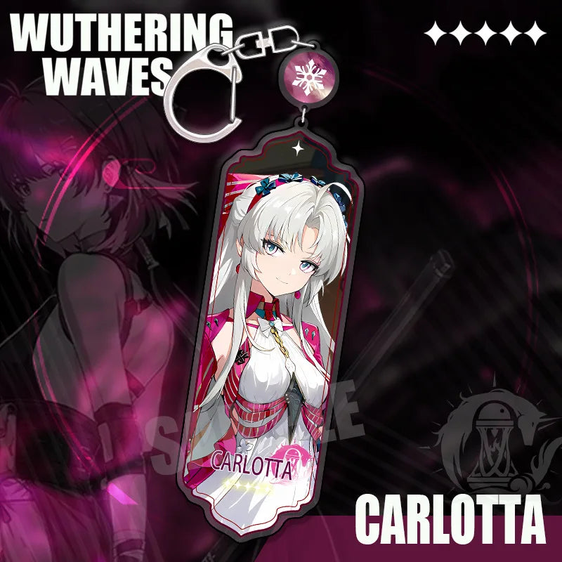 Wuthering Waves Chisa Phrolova Keychain Pendant Anime