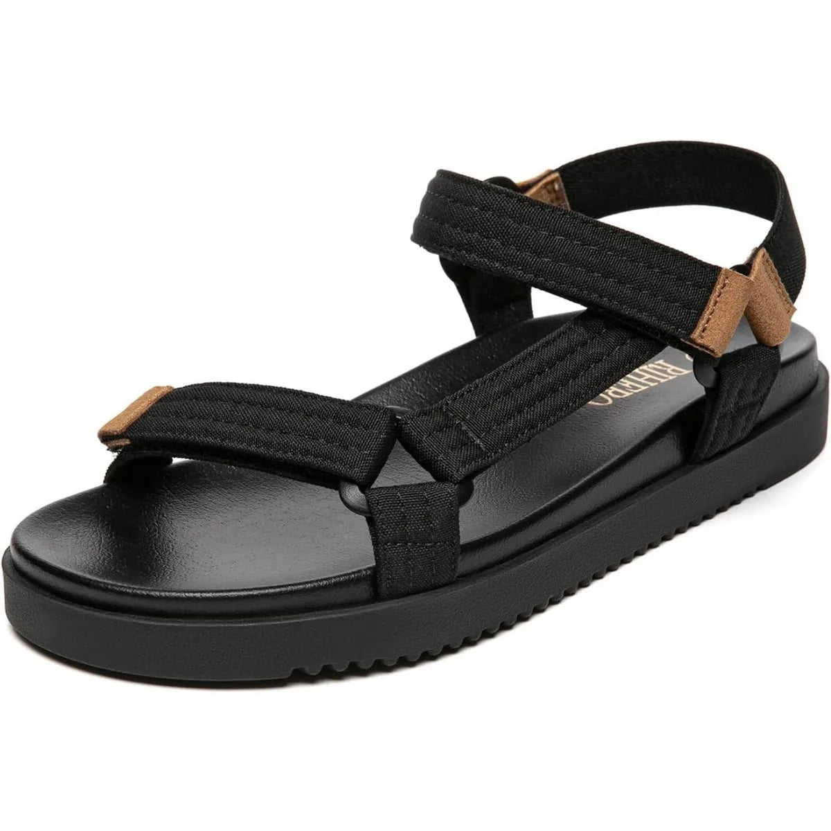 Comfortable Women's Flat Open Toe Sandals with Adjustable Straps