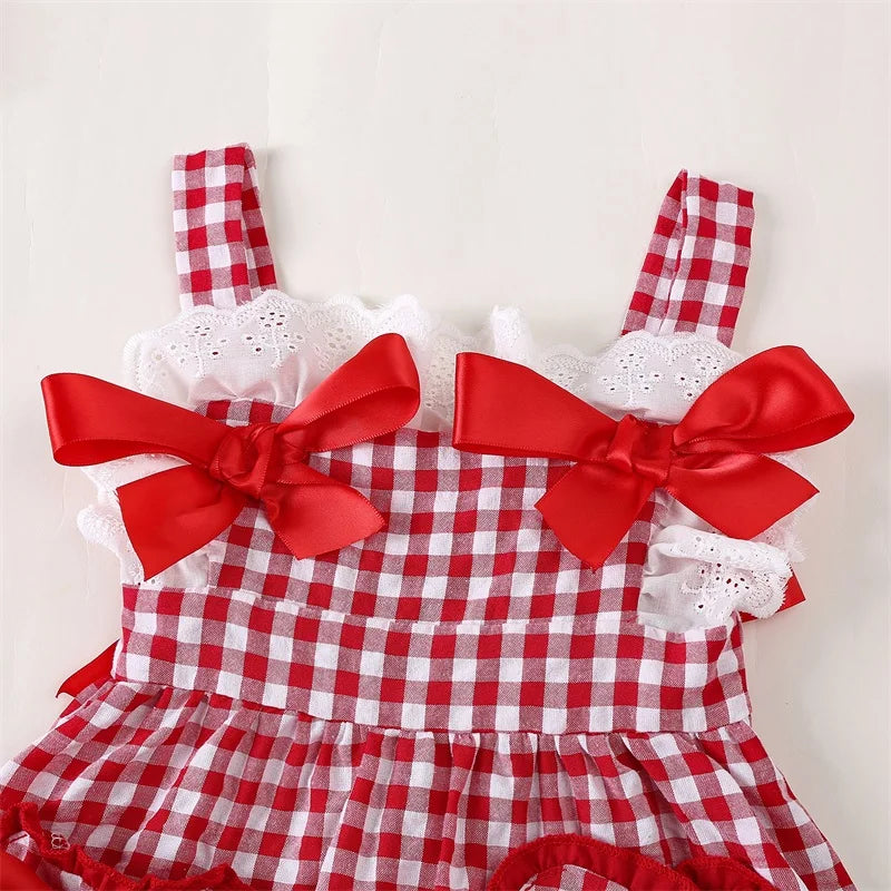 Pudcoco Baby Girl Floral Ruffle Sleeve Romper Set