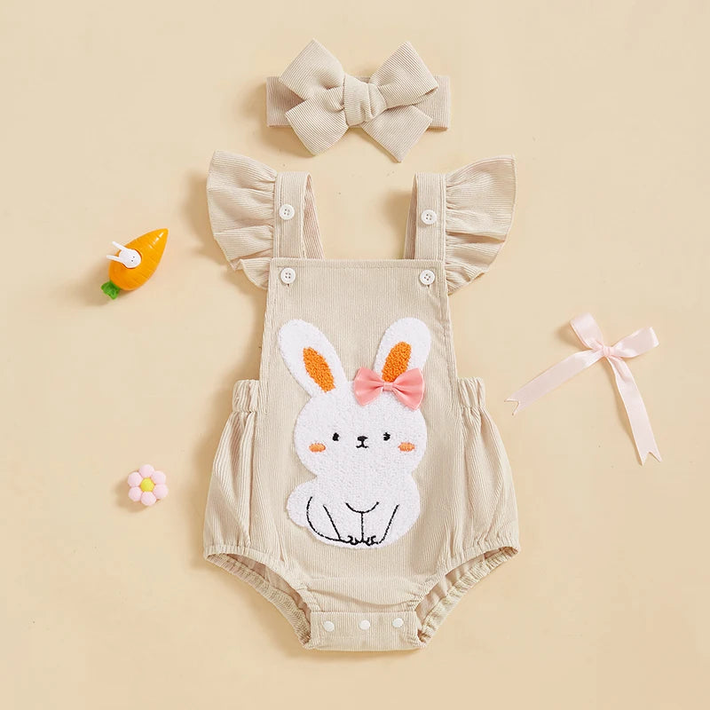 Adorable Baby Easter Romper Set by NoEnName