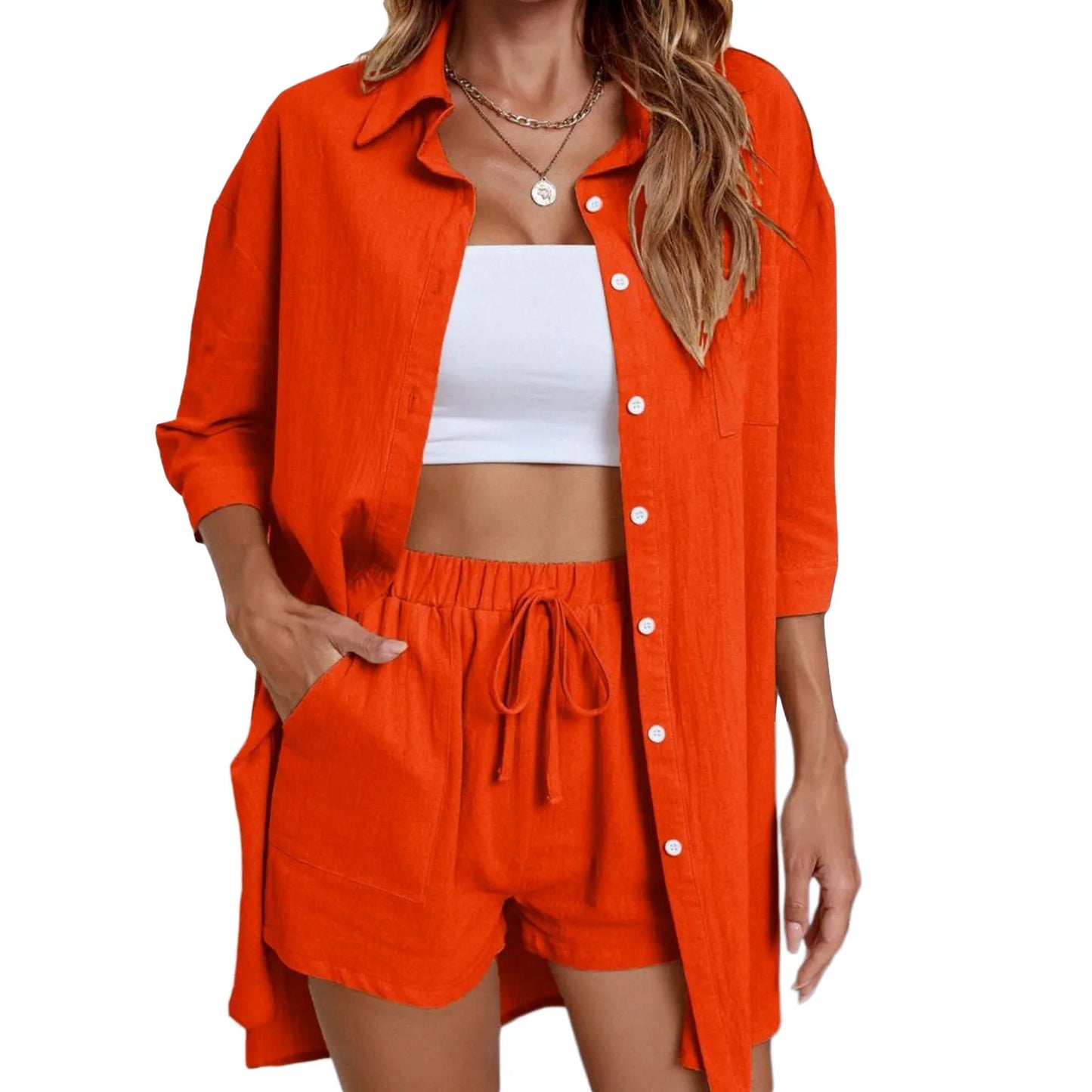 Hirigin Women's Casual 2 Piece Outfits Loungewear Set