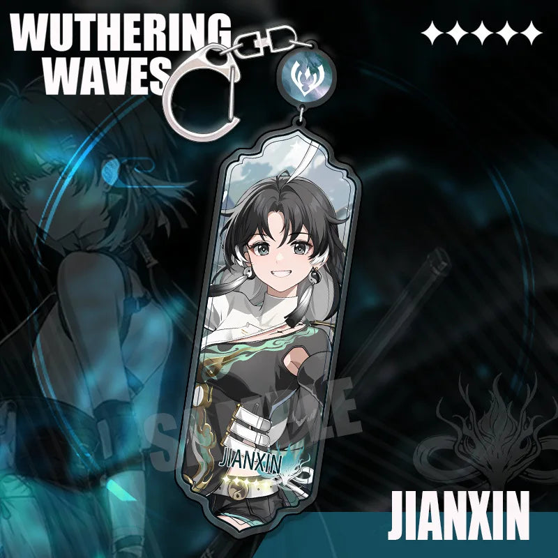 Wuthering Waves Chisa Phrolova Keychain Pendant Anime