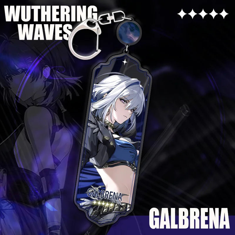 Wuthering Waves Chisa Phrolova Keychain Pendant Anime