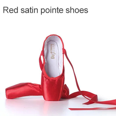 Daydance Satin Pointe Shoes For Ballet Practice Sessions