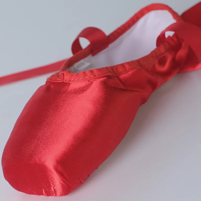 Daydance Satin Pointe Shoes For Ballet Practice Sessions