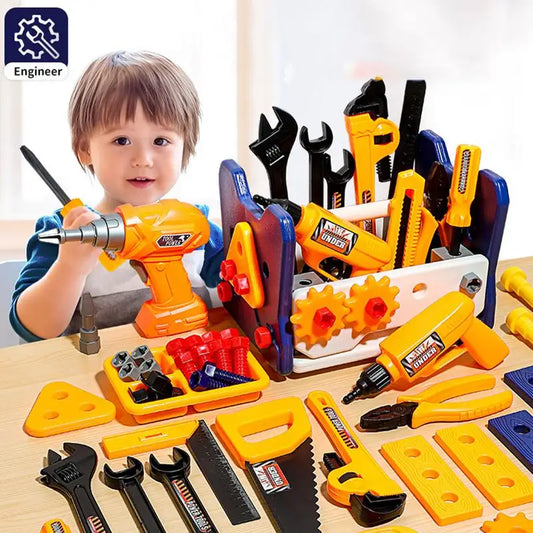 CONUSEA Kids Repair Tool Kit Pretend Play Educational Toy