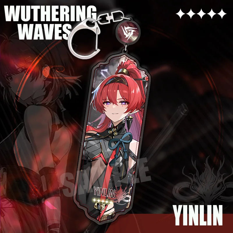 Wuthering Waves Chisa Phrolova Keychain Pendant Anime