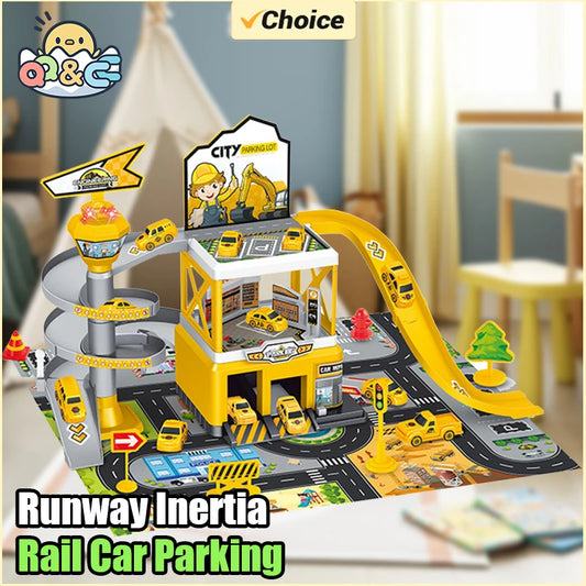 Conusea DIY Rail Car Parking Kit Inertia Racing Track