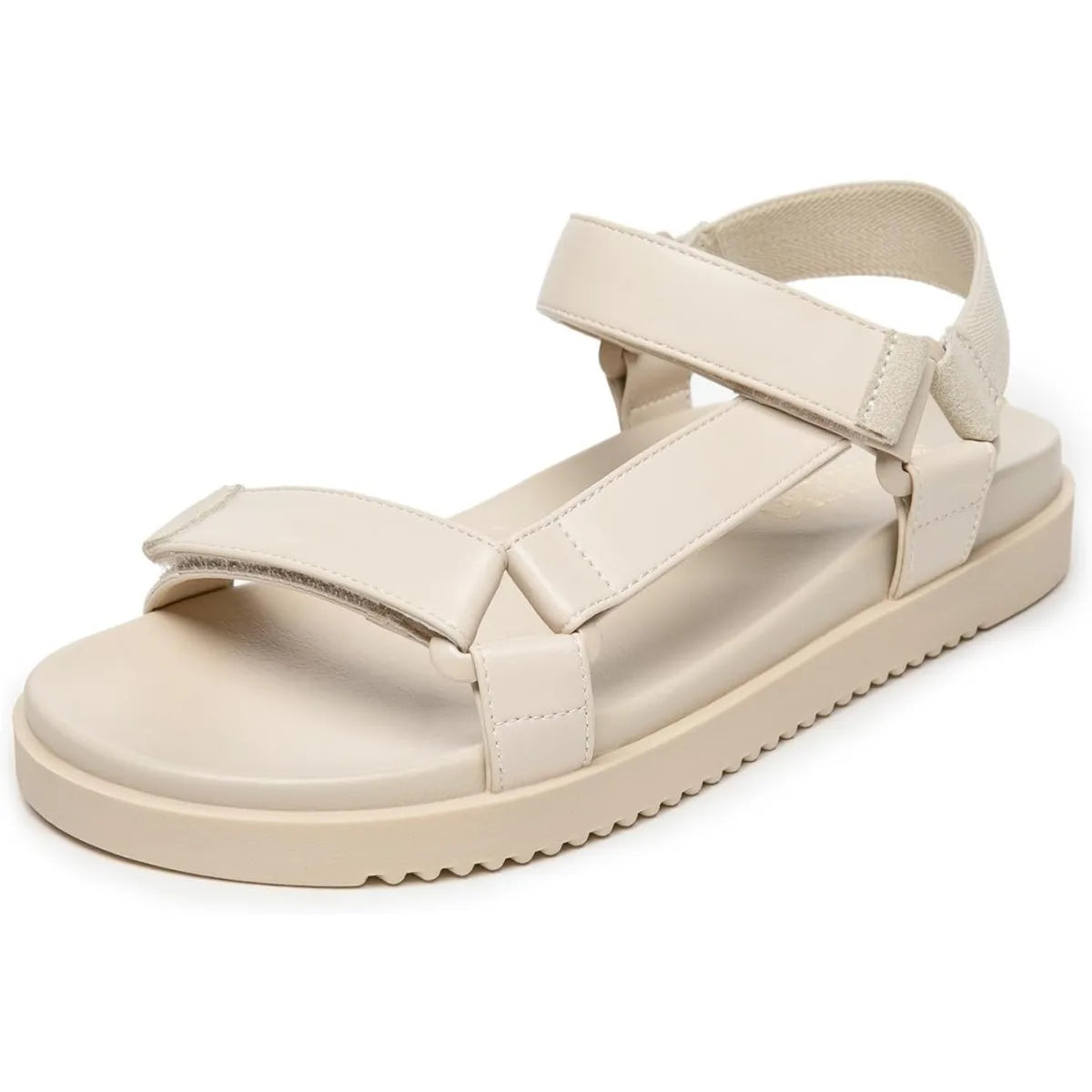 Comfortable Women's Flat Open Toe Sandals with Adjustable Straps