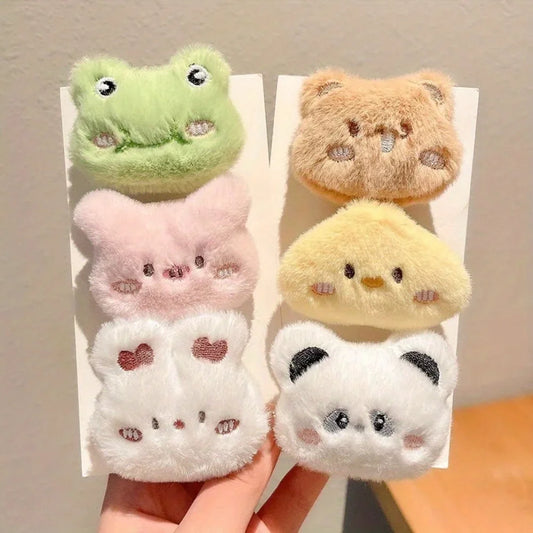 Guangdong Cartoon Plush Doll Brooch Strawberry Bear Bag Pin