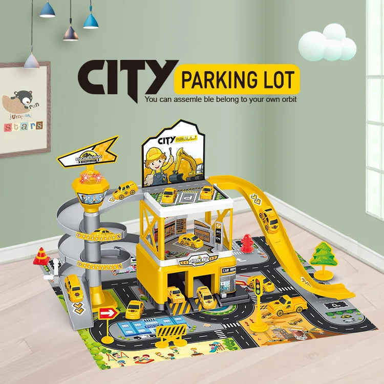 Conusea DIY Rail Car Parking Kit Inertia Racing Track