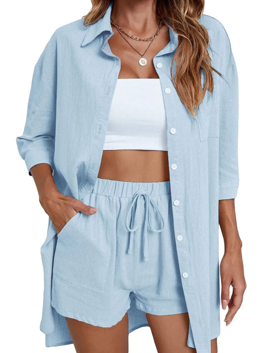 Hirigin Women's Casual 2 Piece Outfits Loungewear Set