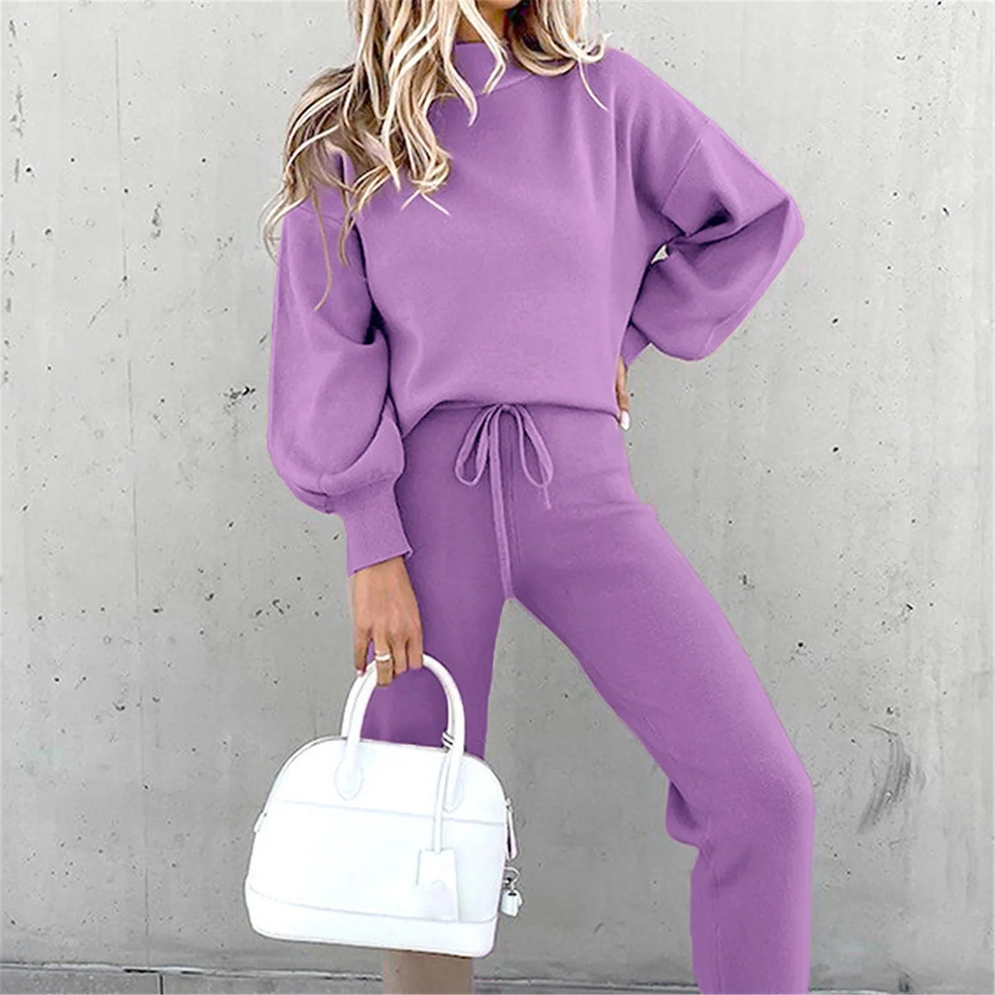 MXWFDYCN Women's 2 Piece Sports Set Loungewear Casual Outfit