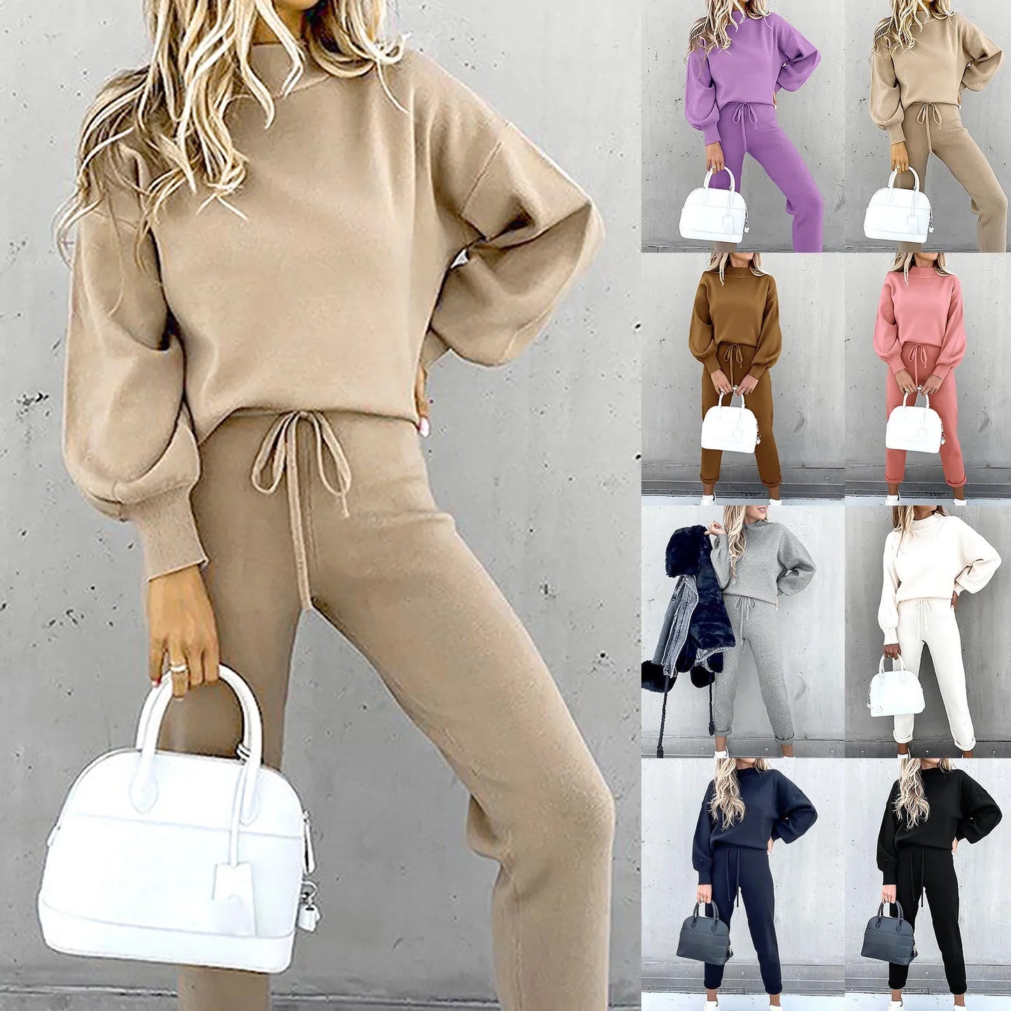 MXWFDYCN Women's 2 Piece Sports Set Loungewear Casual Outfit